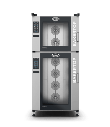 Cuptor UNOX pentru patiserie BAKERTOP RETAIL alimentare electrica, comenzi touch screen cu display 9.5