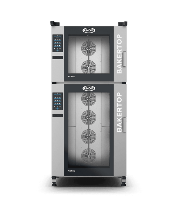 Cuptor UNOX pentru patiserie BAKERTOP RETAIL alimentare electrica, comenzi touch screen cu display 9.5