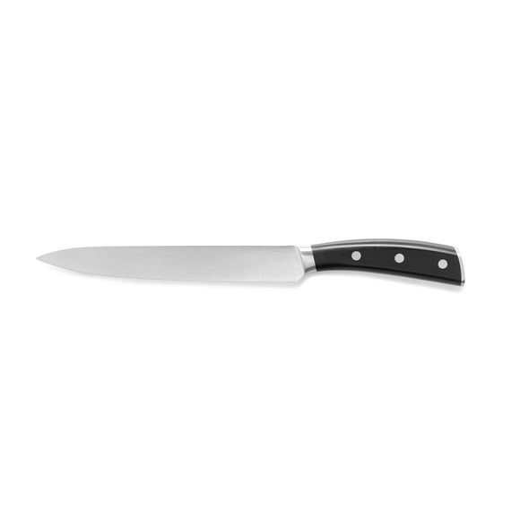 Cutit pentru feliat Classic Style, 33 cm, lama speciala inox 420 cu lungime de 20 cm