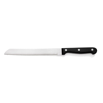 Cutit zimtat pentru paine lama 21 cm, inox, maner POM nituit Cutit cu lama zimtata din