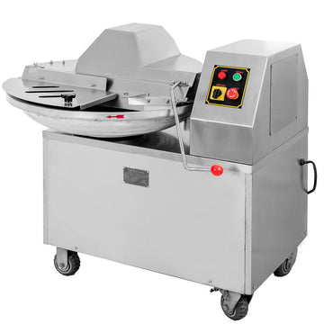Cutter orizontal pentru carne legume, 25 Litri , Ø bol 70 cm, 300 kg ora, 2.2 - 2.8 kW, 380 V