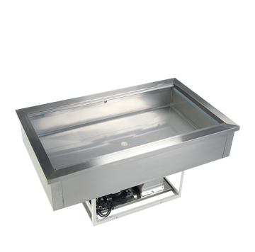 Cuva refrigerata de incastrat 102 l, 3 GN, +2/+8°C, racire statica Tefcold – cuvă frigorifică de încastrat pentru bufete, linii de servire și catering