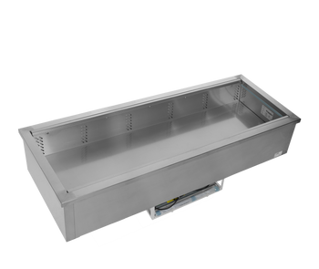 Cuva refrigerata de incastrat 159 l, 5 GN, +2/+8°C, racire ventilata Tefcold – cuvă frigorifică de încastrat pentru bufete, linii de servire și catering