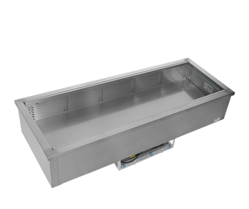 Cuva refrigerata de incastrat 159 l, 5 GN, +2/+8°C, racire ventilata Tefcold – cuvă frigorifică de încastrat pentru bufete, linii de servire și catering