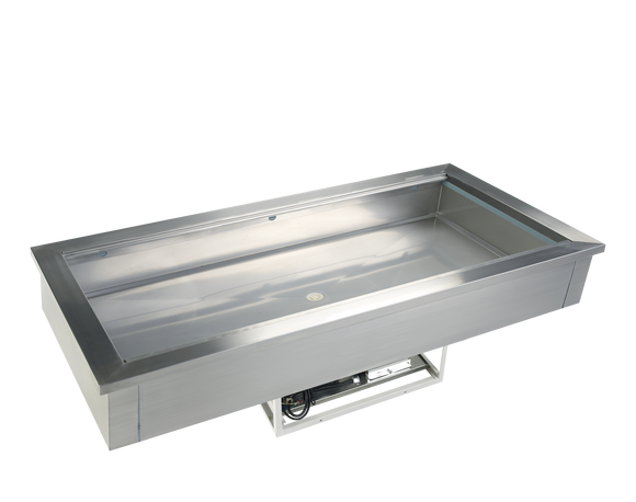 Cuva refrigerata de incastrat 166 l, 5 GN, +2/+8°C, racire statica Tefcold – cuvă frigorifică de încastrat pentru bufete, linii de servire și catering