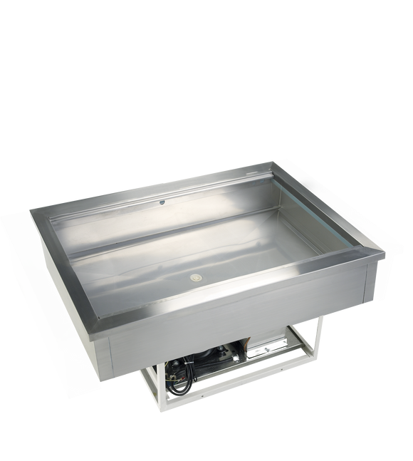 Cuva refrigerata de incastrat 68 l, 2 GN, +2/+8°C, racire statica Tefcold – cuvă frigorifică de încastrat pentru bufete, linii de servire și catering