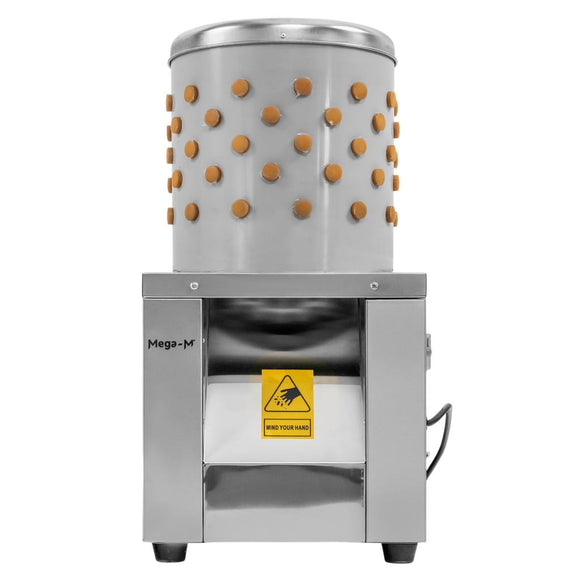 Deplumator pentru pasari, Ø tambur 30.5 cm, 200 W, capacitate 1-2 prepelite sau 1 porumbel