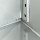 Dulap de congelare inox pentru 10 tavi patiserie (60x40 cm) -10C -20C, racire ventilata, 800 Litri, cu roti