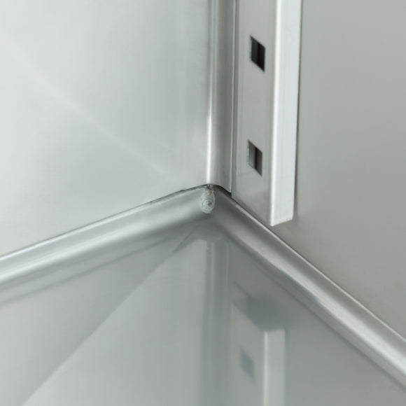 Dulap de congelare inox pentru 10 tavi patiserie (60x40 cm) -10C -20C, racire ventilata, 800 Litri, cu roti