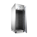 Dulap de congelare inox pentru 10 tavi patiserie (60x40 cm) -10C -20C, racire ventilata, 800 Litri, cu roti