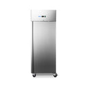 Dulap de congelare inox pentru 10 tavi patiserie (60x40 cm) -10C -20C, racire ventilata, 800 Litri, cu roti