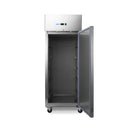 Dulap de congelare inox pentru 10 tavi patiserie (60x40 cm) -10C -20C, racire ventilata, 800 Litri, cu roti