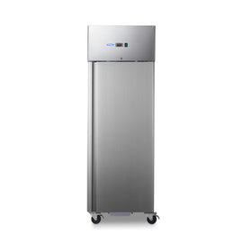Dulap de congelare inox, -18C -22C, racire ventilata, 3 polite GN 21, 700 Litri, cu roti In orice afacere de catering
