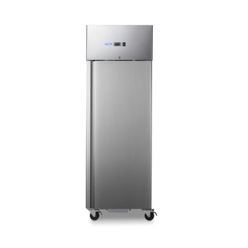 Dulap de congelare inox, -18C -22C, racire ventilata, 3 polite GN 21, 700 Litri, cu roti In orice afacere de catering