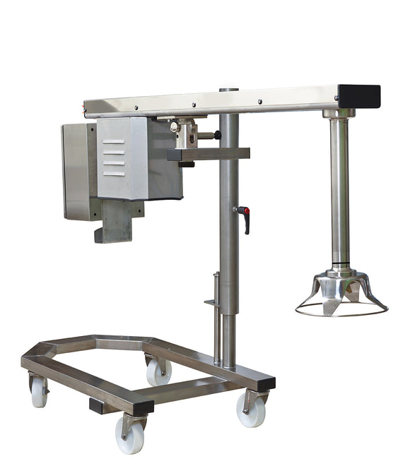 Blender / mixer GIGAMIX inaltime redusa,  + VAR alimentare 230 V, 3 faze, capacitate 100 - 300 Litri