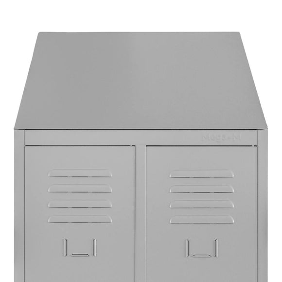 Acoperis inclinat pentru dulap BHP 60 gri 60x50x20 cm