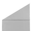 Acoperis inclinat pentru dulap BHP 60 gri 60x50x20 cm-13