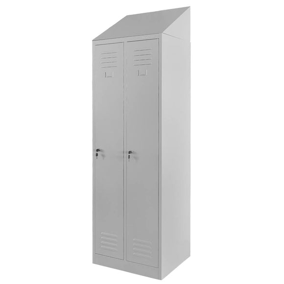 Acoperis inclinat pentru dulap BHP 60 gri 60x50x20 cm