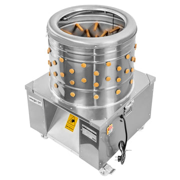 Deplumator pentru pasari, Ø tambur 50 cm, 2-3 pui 1.5 kgmin 1500 W