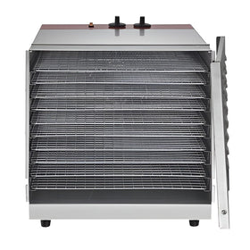 Deshidrator legumefructe, 1 kW, 10 tavi 41x36 cm