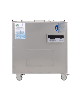 Decarbonizator industrial Frucosol MC1000 – capacitate 280 litri, curatare simultana oale mari, tavi GN si filtre friteuze, detergent DK6 biodegradabil activ 4 saptamani, pentru restaurante si catering cu volum ridicat