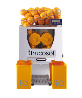 Storcator automat citrice Frucosol F50C cu contor digital portii – control precis cost per pahar, stoarcere fara amareala, 25 fructe pe minut, pentru baruri si restaurante HoReCa