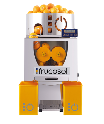 Storcator automat citrice Frucosol F50AC cu alimentare automata 12 kg si contor digital – autonomie totala, control portii, 25 fructe pe minut, motor 460W, pentru hoteluri premium si restaurante cu volum ridicat
