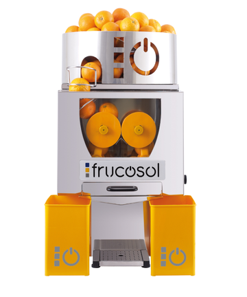 Storcator automat citrice Frucosol F50A cu alimentare automata 12 kg – 25 fructe pe minut, motor 460W, functionare nesupravegheata, pentru hoteluri si restaurante cu trafic intens