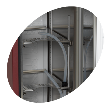 Dozator refrigerat pentru vin Tefcold DKS95-3/10L