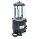 Dozator de ciocolata calda - 10L, negru, incalzire tip bain marie pe aburi
