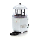 Dozator de ciocolata calda - 5L, alb, incalzire tip bain marie pe aburi