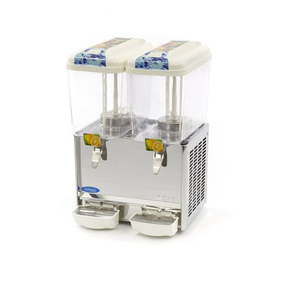 Dozator refrigerat pt bauturi 2x18L, cu sistem de amestecare