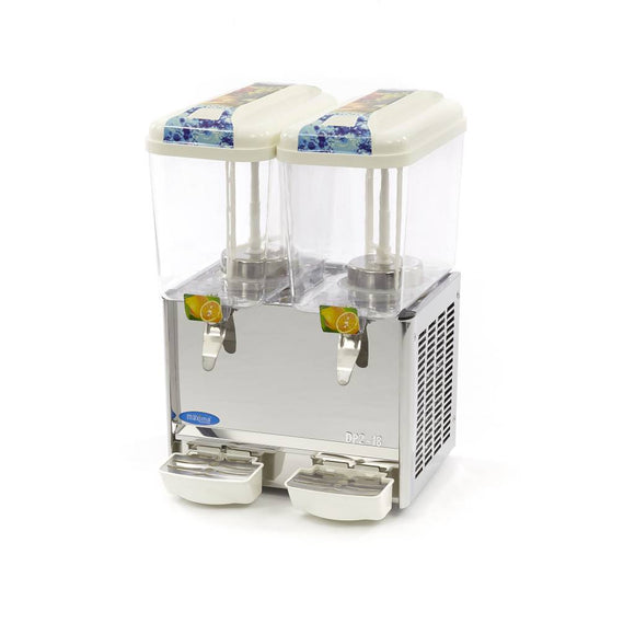 Dozator refrigerat pt bauturi 2x18L, cu sistem de amestecare