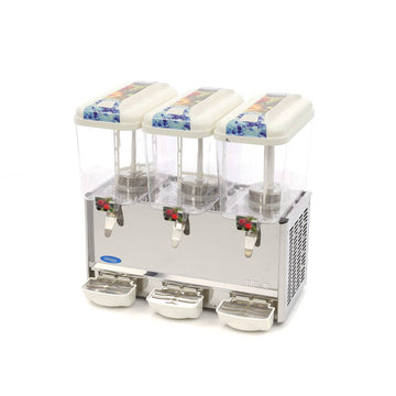 Dozator refrigerat pt bauturi 3x18L, cu sistem de amestecare