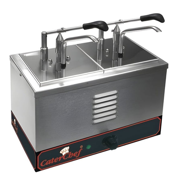 Doztor sosuri calde 30 90C, 2x2.3 Litri, dozaj max. 40 gr. putere 1 kW