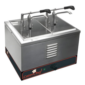 Doztor sosuri calde 30 90C, 2x3.8 Litri, dozaj max. 40 gr. putere 2 kW