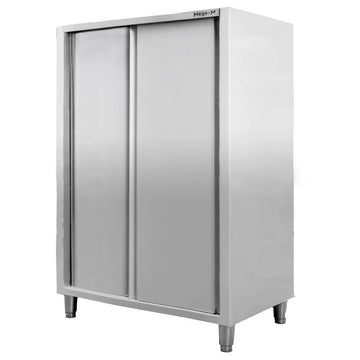 Dulap depozitare inox, 2 usi culisante, 120x60x180 cm