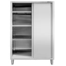 Dulap depozitare inox, 2 usi culisante, 120x60x180 cm