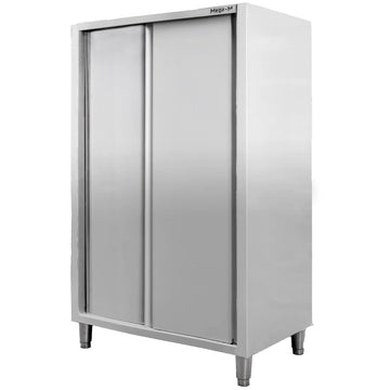 Dulap depozitare inox, 2 usi culisante, 120x60x200 cm