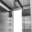 Dulap depozitare inox cu trecere 2 usi laterala, 100x50x180 cm