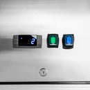 Dulap frigorific vitrat SID V68 DS inox AISI 304