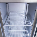 Dulap frigorific vitrat SID V68 DS inox AISI 304