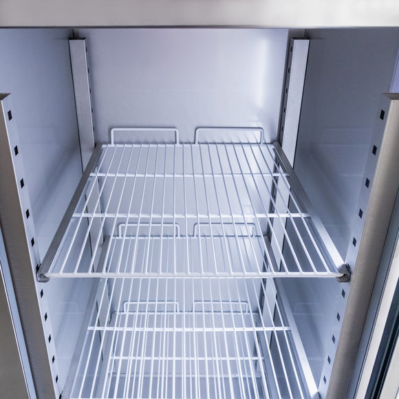 Dulap frigorific vitrat SID V68 DS inox AISI 304