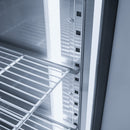Dulap frigorific vitrat SID V68 DS inox AISI 304