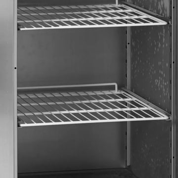 Dulap frigorific inox GN 2/1, +2/+8°C, 700 litri vedere laterala Tefcold – dulap frigorific inox GN pentru bucătărie profesională restaurant