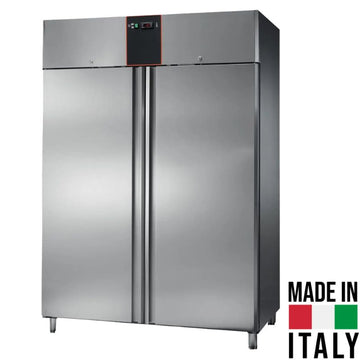 Dulap refrigerare inox cu 2 usi GN 21, 1400 Litri, -28 C, 0.69 kW Ventilata, Statica