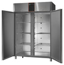 Dulap refrigerare inox cu 2 usi GN 21, 1400 Litri, -28 C, 0.69 kW Ventilata, Statica