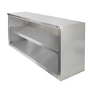 Dulap suspendat din inox deschis 150x40x60 cm