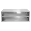 Dulap suspendat din inox deschis 150x40x60 cm