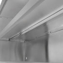 Dulap suspendat din inox deschis 150x40x60 cm